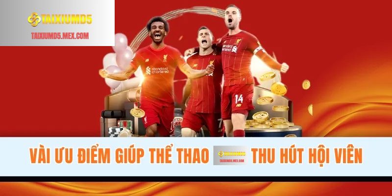 Vài ưu điểm giúp thể thao Tài Xỉu MD5 thu hút hội viên